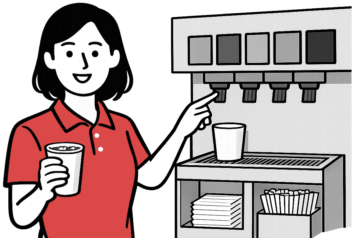 ドリンクバーコーナー
